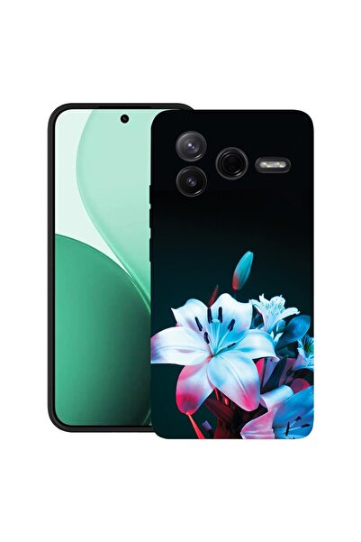 bestcase ¬Æ Husa TPU Ultra Slim Compatibil cu Poco F7 Pro, cu Design Orchid F...
