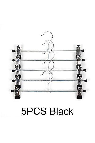choice2 5pcs Black 5/10/20 PCS Pants Clip Multifunctional Metal Trousers Clip...