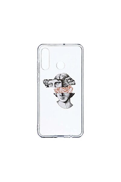 bestcase Διαφανής Θήκη Σιλικόνης 2MM, Συμβατή με Huawei P30 Lite, Άγαλμα Δαβί...