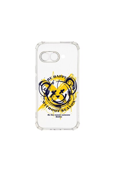 bestcase Калъф за Google Pixel 9a, BestCase® Anti Shock 1.5MM, Мече  "Бъди ща...