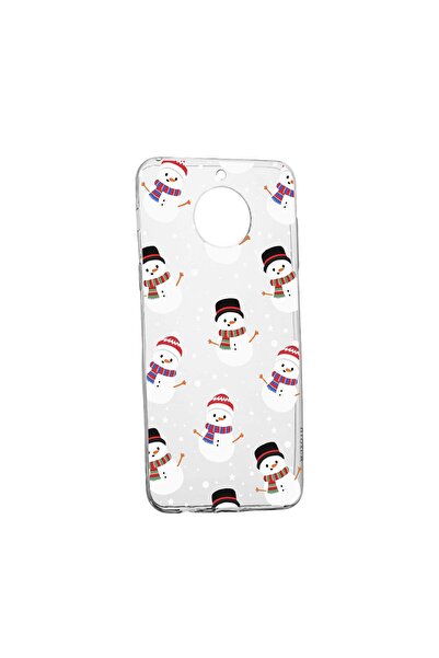bestcase Husa Silicon Compatibila Cu Nokia C30, Snowmens, rezistenta la uzura...