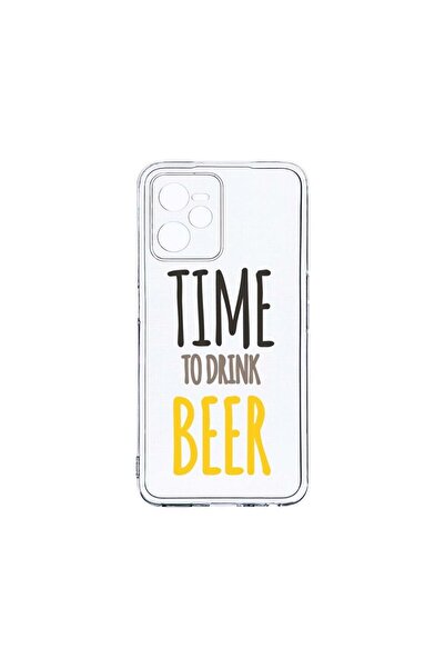 bestcase Прозрачен силиконов калъф 2ММ, съвместим с Realme C35, Мече, Удароус...