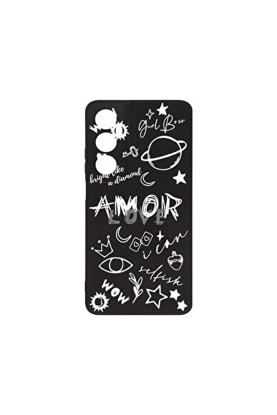 bestcase Λεπτή Θήκη Σιλικόνης 0.8MM, Συμβατή με Realme C65, Goth Love, Προστα...