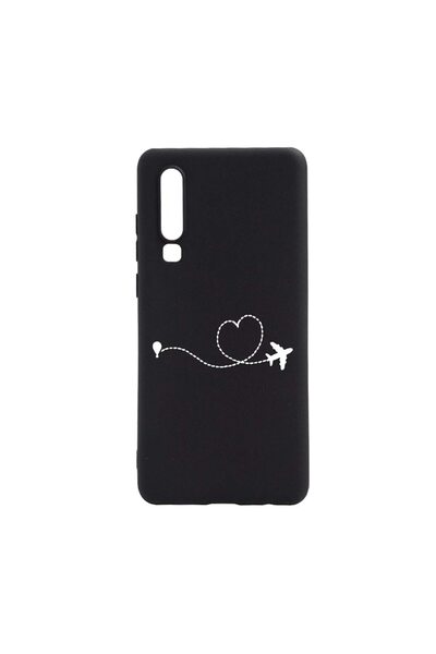 bestcase Husa Silicon Compatibila Cu Huawei P30, Love To Travel, rezistenta l...
