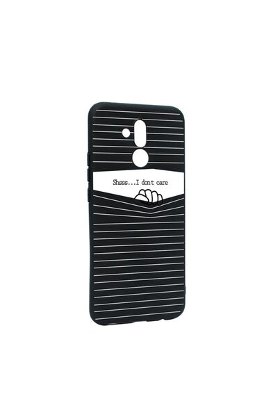 bestcase Θήκη σιλικόνης συμβατή με Huawei Mate 20 Lite, Δεν με νοιάζει, ανθεκ...