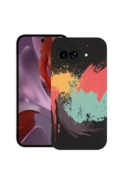 bestcase Калъф за Google Pixel 9a, Pianting, Тънък силиконов 0.8ММ, Удароусто...