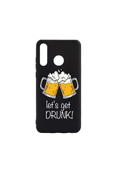 bestcase Husa Huawei P30 Lite, Lets get drunk, rezistenta la uzura, anti-alun...