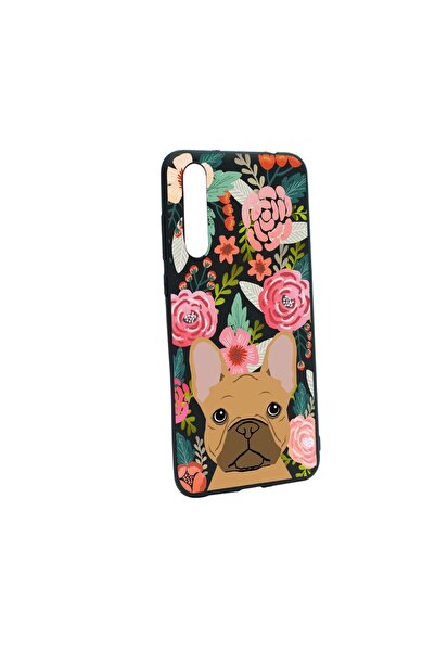 bestcase Husa Silicon Dog and Flowers, compatibila cu OnePlus Nord CE 5G, rez...