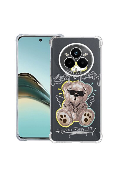 bestcase ¬Æ Husa Αντικραδασμική για Realme 14 Pro Plus, Teddy Bear Keep Away,...
