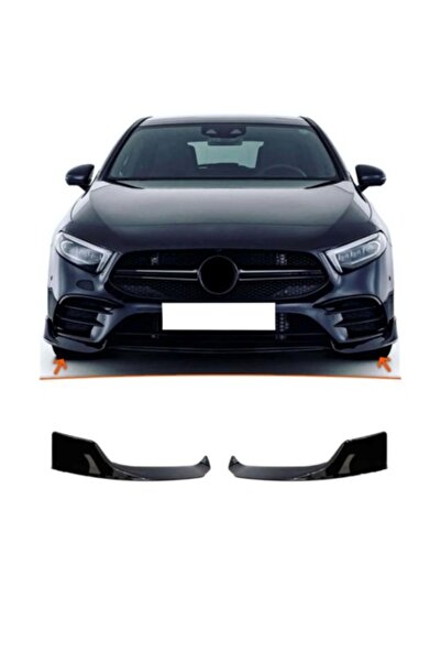 DELUXETUNING Front Bumper Extension compatible with Mercedes A-Class W 177 20...