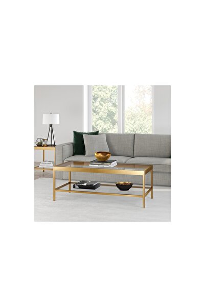 Vivense BEATRİCE ORTA SEHPA, GOLD, METAL