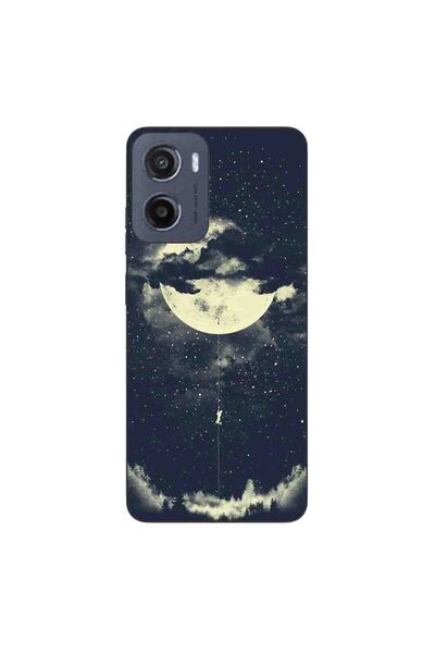 OEM Husa compatibila cu Motorola Moto G05 Silicon Gel Tpu Model Moon Climbing