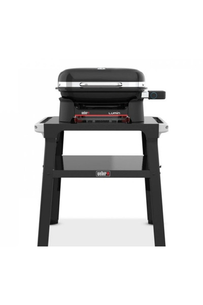 WEBER Grătar electric compact Lumin cu suport - negru