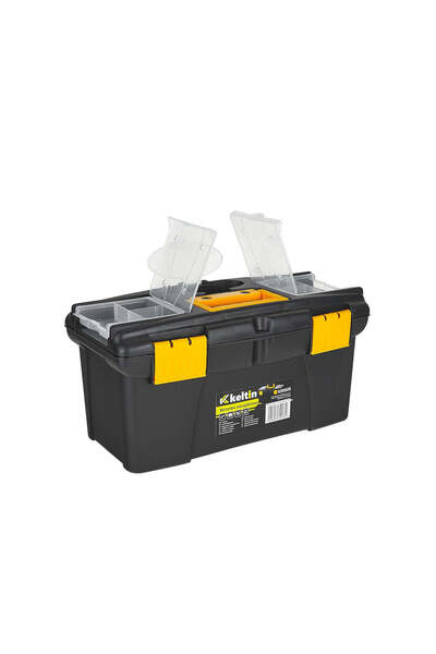 GEKO CUTIE PLASTIC PENTRU DEPOZITARE SCULE CU ORGANIZATOR KELTIN 32X17.5X16 CM