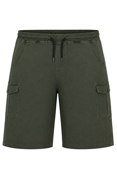 tambattal Blugi Capri din Lycra, mărime mare, cu buzunare cargo (Jean Capri)