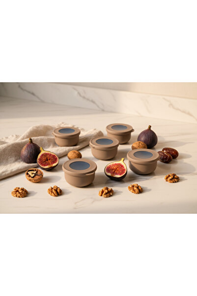YAZICI 250 ml Leak-Proof Storage Container Set of 6 Breakfast Food Containers...