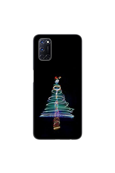 OEM Husa compatibila cu Oppo A72 Silicon Gel Tpu Model Craciun Brad Neon