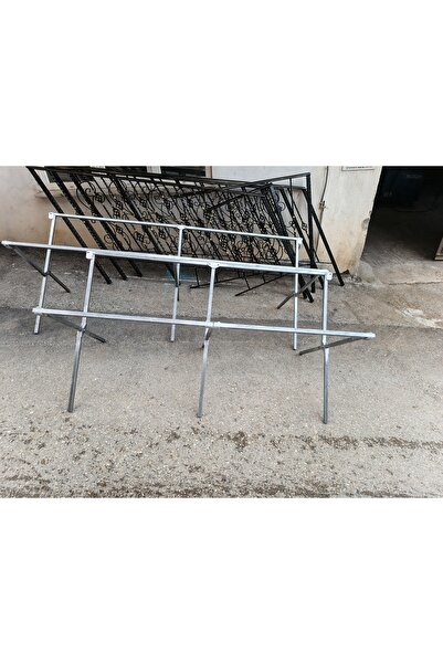 FFK TESETTÜR GİYİM 1,5 metre kampet pazarcı tezgahı demir ayak