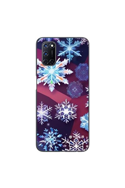 OEM Husa compatibila cu Oppo A72 Silicon Gel Tpu Model Fulgi de Gheata