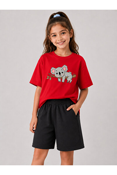 VODEXA T-Shirt and Shorts Set for Boys and Girls, 100% Cotton, Summer Comfort...