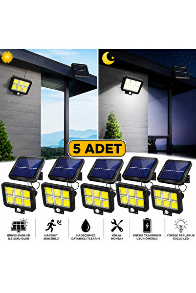 CELİKSHOP Güneş Enerjili Projektör ( 60 Wat)