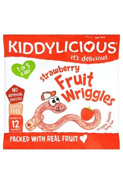 Kiddylicious Strawberry Fruit Snacks Baby Food 12g