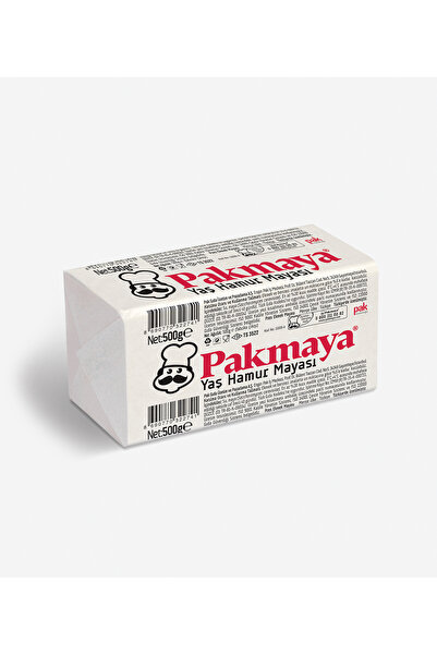 Pakmaya YAŞ HAMUR MAYASI 500 GR