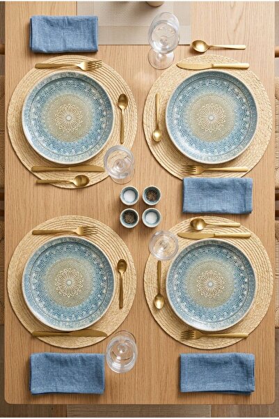 Bonna Rivus Ethnic Gourmet Flat Plate 21 cm