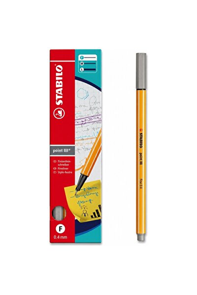 Stabilo Point 88 Light Gray 88/94 10 Pack