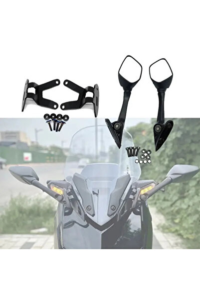 Yamaha Xmax 250 (2024) 2. Model R25 Karbon Kat.Standart Ayna Seti