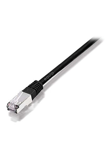EQUIP Cablu patch Cat5e Crossover SF/UTP 2xRJ45 1.00m sw PVC Polibutel