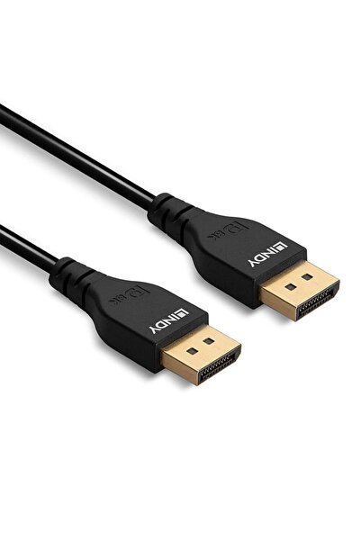 LİNDY Cablu DisplayPort 1.4 subțire de 0,5m