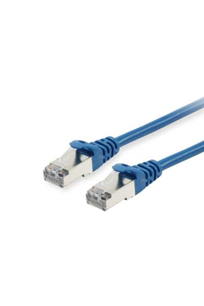 EQUIP Cablu patch Cat6 S/FTP 2xRJ45 40.00m albastru LSZH pungă de plastic