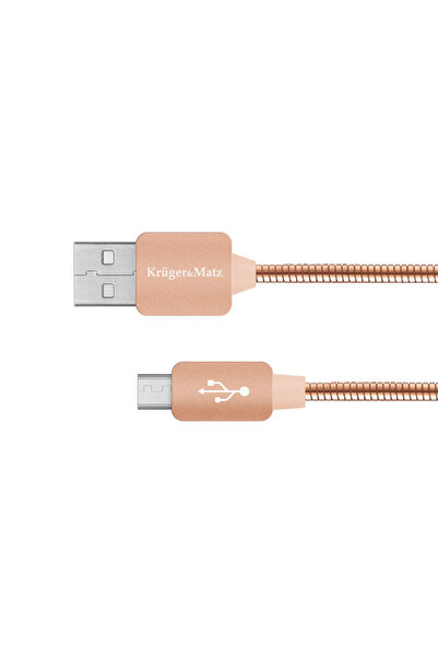 Kruger&Matz Cablu USB USB-A - microUSB 1 m Reversibil (KM0360)