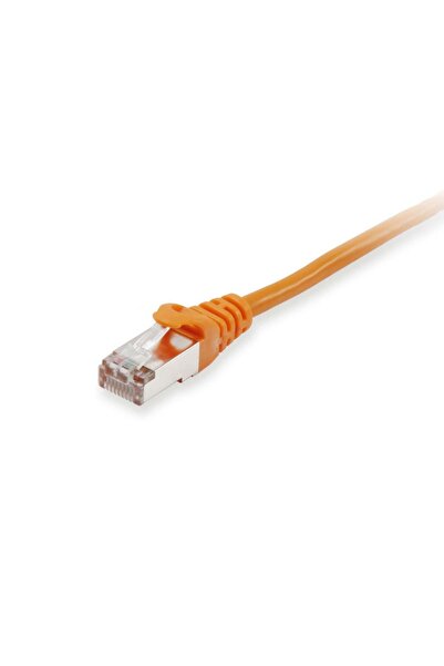 EQUIP Cablu patch Cat6 S/FTP 2xRJ45 2.00m portocaliu LSZH în pungă de plastic