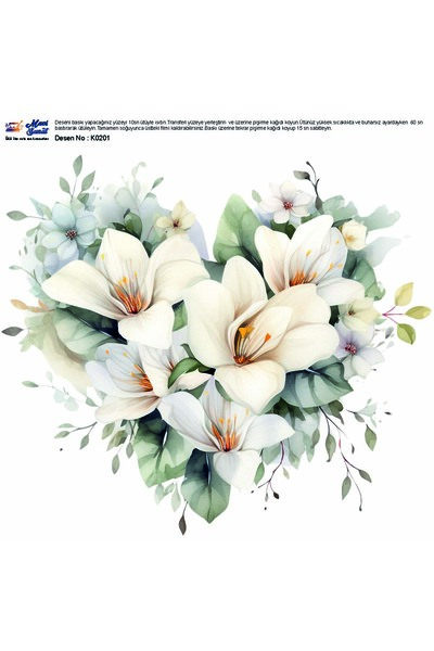 MAVİ SANAT Ütü ile rub on transfer kağıdı 30*30 cm Model No: K0201
