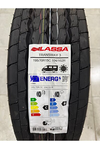 Lassa / 195/70R15C (TRANSWAY 3) 2026 YAZ LASTİĞİ (1 ADET FİYATIDIR. EN AZ 2 A...