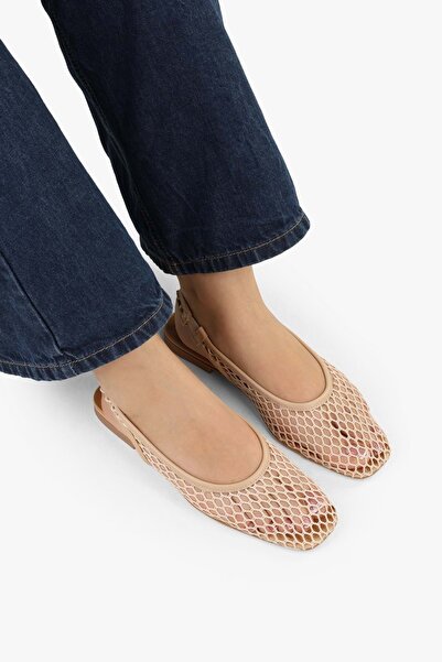 Shoeberry Γυναικείες μπαλαρίνες Fionel Ten Skin Mesh