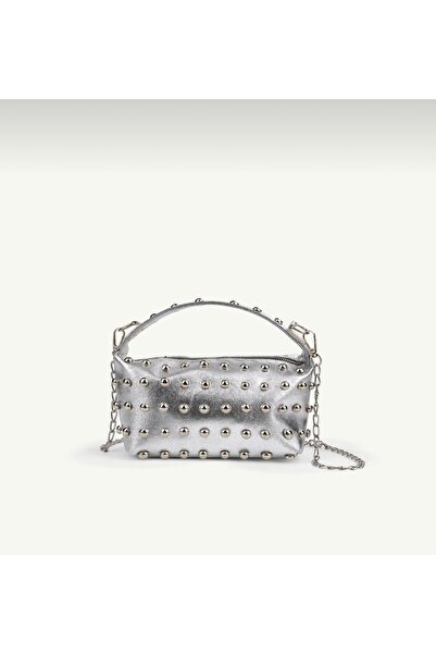 Mybag حقيبة كوكاك للنساء بسلسلة مرصعة وتفاصيل مفصلة لحملها على الكتف