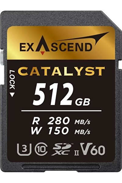 exascend Karta Catalyst SDXC 512 GB Class 10 UHS-II/U3 V60 (EX512GSDV60)