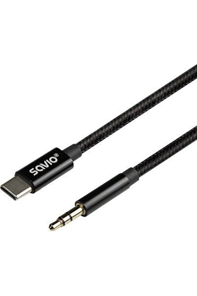 Savio Cablu USB-C la mini-Jack CL-188 2m