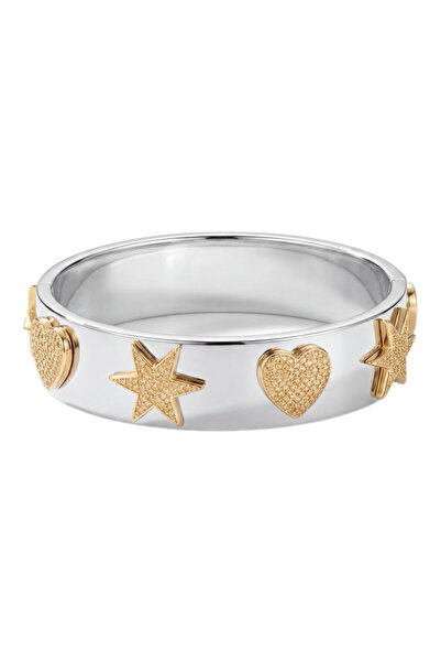 Swen Collection Gold Kaplama Zirkon Taşlı Kelepçe