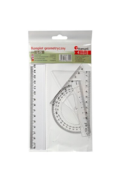 Titanum Set geometric de 4 piese de 15cm