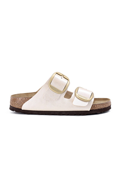 Birkenstock Arizona Big Buckle 102002 Kadın Terlik Beyaz Juststep