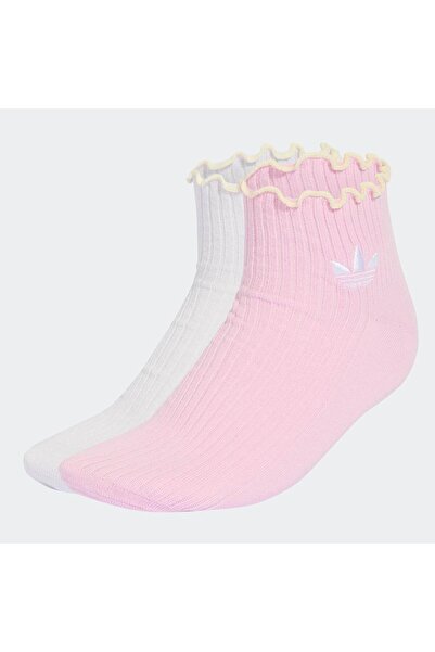 adidas Ruffle 1/4 S 2P Unisex Yetişkin Spor Çorap KR1553