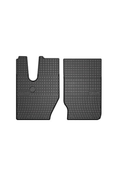 OEM Rubber car mats, Compatible Iveco X-Way 2020->, Anti-slip, 1 cm border, B...