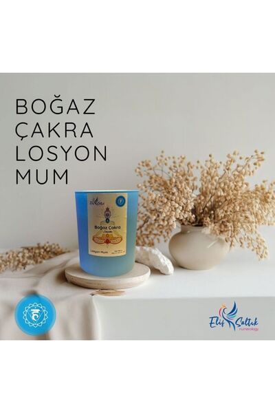 Boğaz Çakrası Losyon Mum 150 gr
