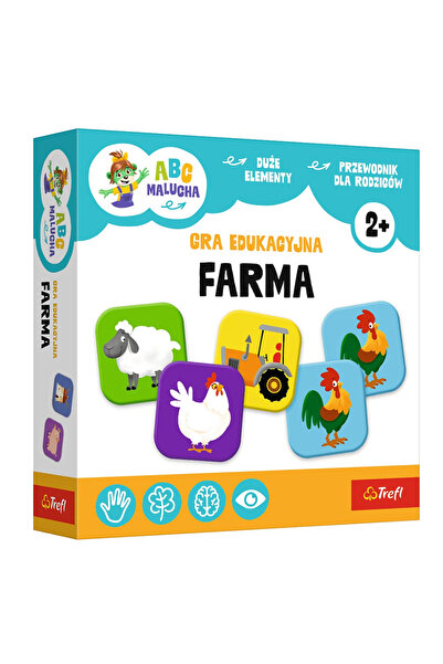 Trefl Joc pentru copii ABC Malucha Farma