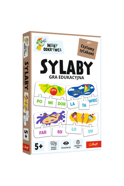 Trefl Ma≈Çy odkrywca - Sylaby