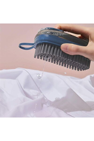 Yallabena Shoe & Laundry Cleaning Brush with Liquid Dispenser, Soft Bristle, ...